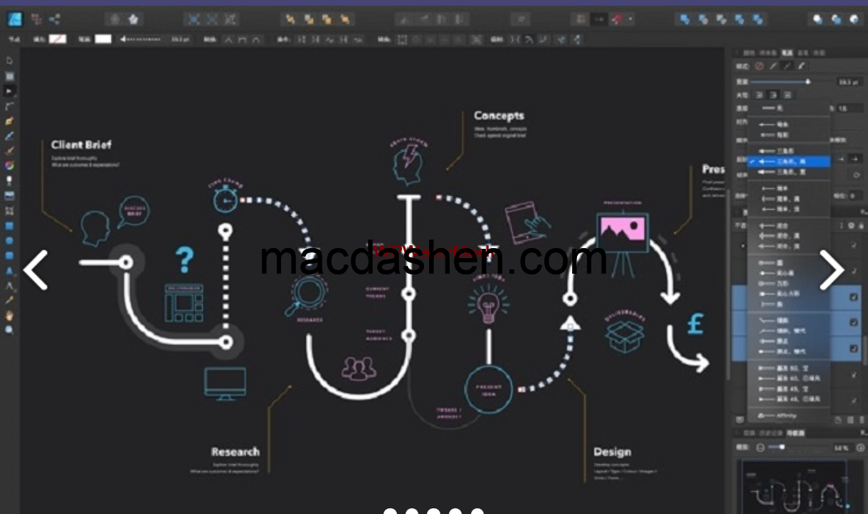 Affinity Designer Mac版 苹果电脑 矢量图形设计 Mac软件-mac大神